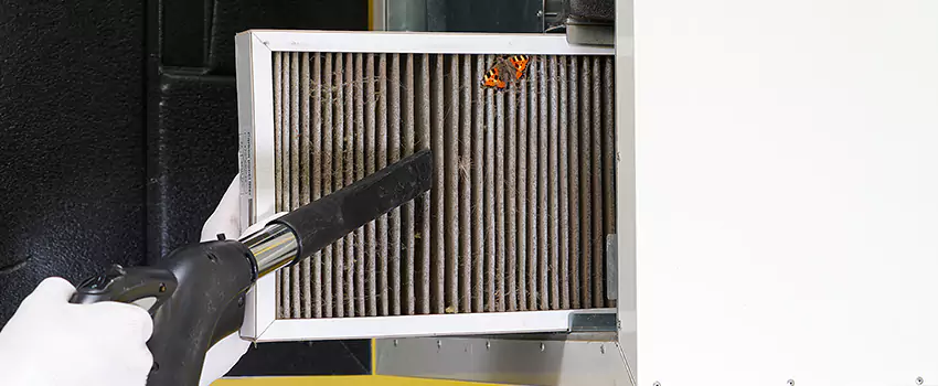 Clogged Air Duct Cleaning Process in Urbandale, IA