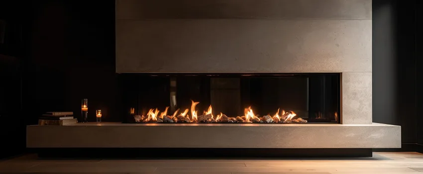 Gas Fireplace Ember Bed Design Services in Urbandale, Iowa