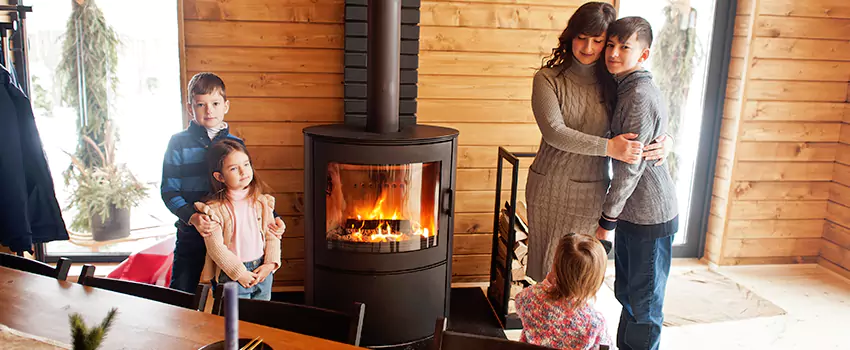 Morso Cast Iron Fireplace Insert Installation in Urbandale, Iowa