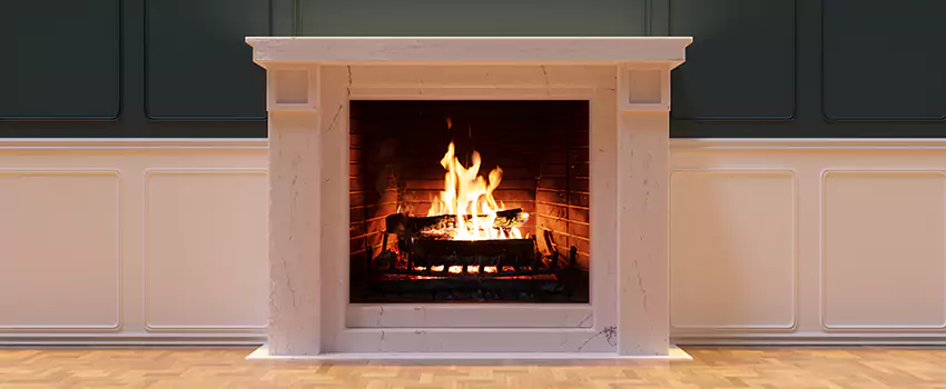 Open Flame Wood-Burning Fireplace Installation Services in Urbandale, Iowa