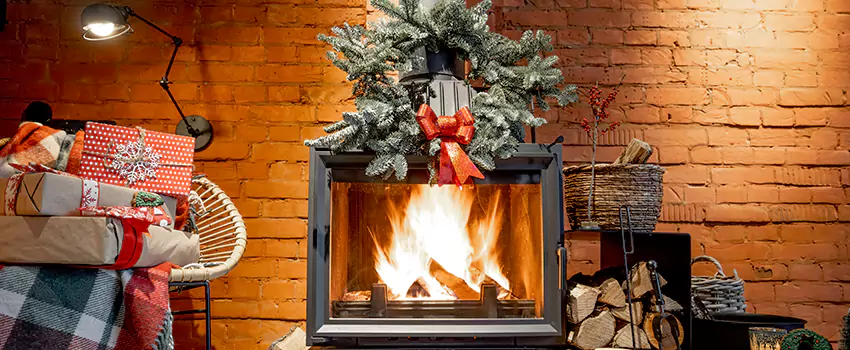 Travis Industries Linear Gas Fireplace Installation in Urbandale, Iowa