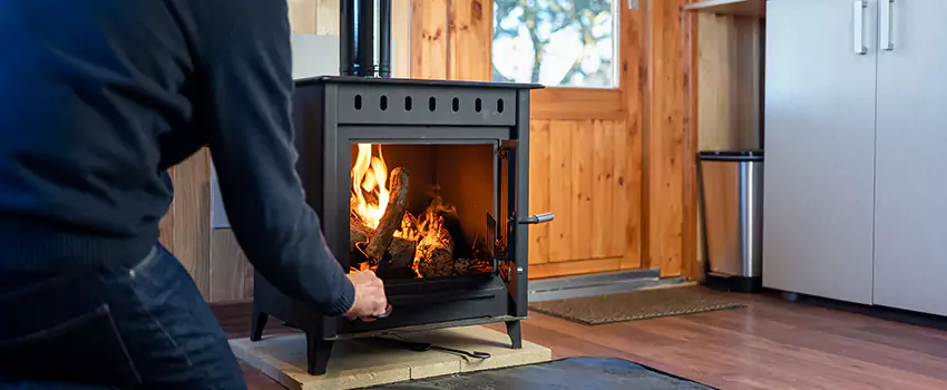 Open Hearth Wood Fireplace Installation in Urbandale, IA