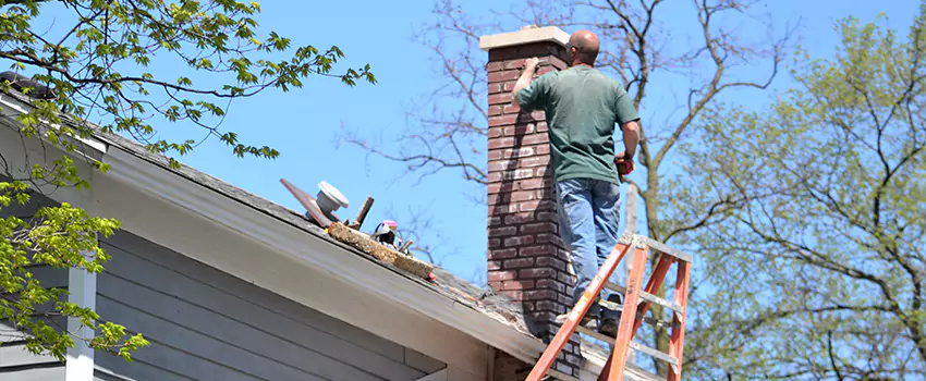 Vinyl and PVC Chimney Flashing Installation in Urbandale, IA