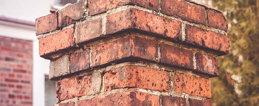 Cracked Chimney Bricks Repair Cost in Urbandale, Iowa