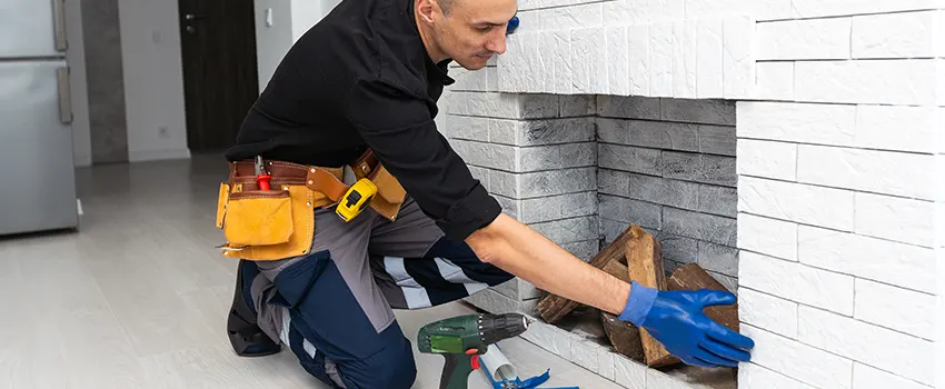 Fireplace Damaged Damper Frame Repair Services in Urbandale, Iowa