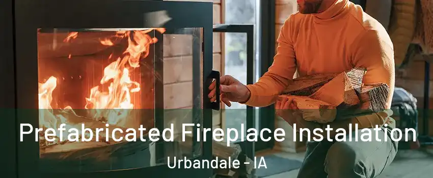  Prefabricated Fireplace Installation Urbandale - IA