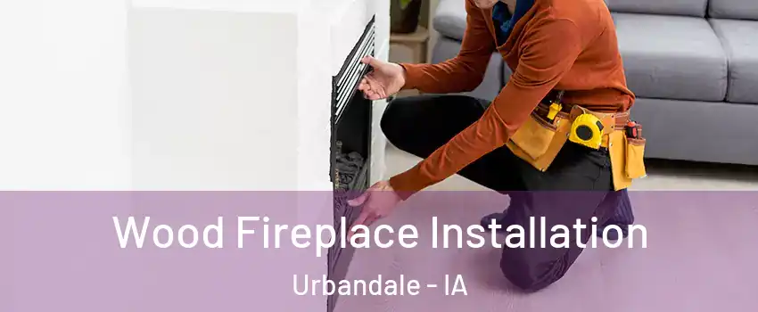  Wood Fireplace Installation Urbandale - IA